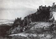 Kampf vor der Burg, Worthington Whittredge